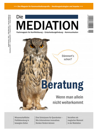 Die Mediation - Fachmagazin für Konfliktlösung